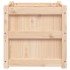 Jardinera madera maciza de pino 50x50x50