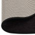 Alfombra lavable antideslizante gris antracita Ø 200
