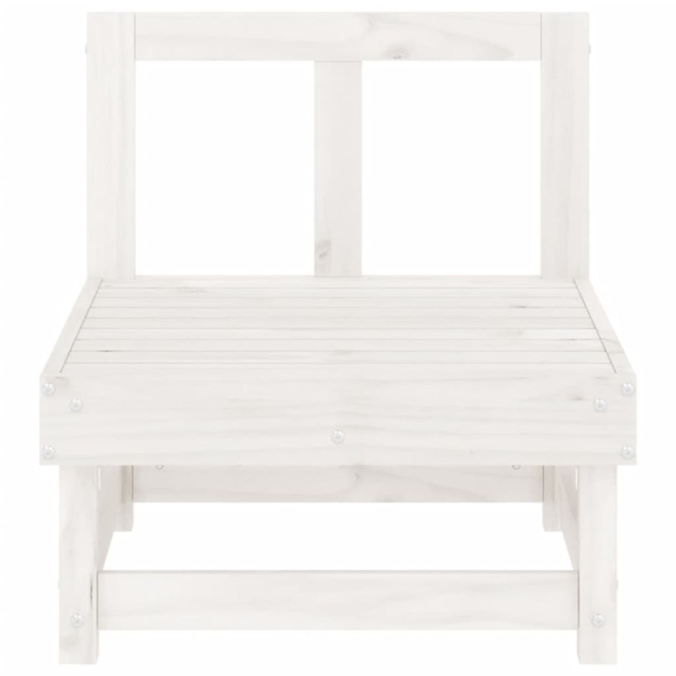 Sofá central de jardín madera maciza de pino