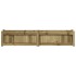 Jardinera de madera de pino impregnada 150x31x31