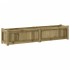 Jardinera de madera de pino impregnada 150x31x31