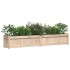 Jardinera de madera maciza de pino 180x31x31