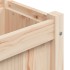 Jardinera de madera maciza de pino 180x31x31