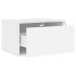 Mesitas de noche de pared con luces LED 2 unidades