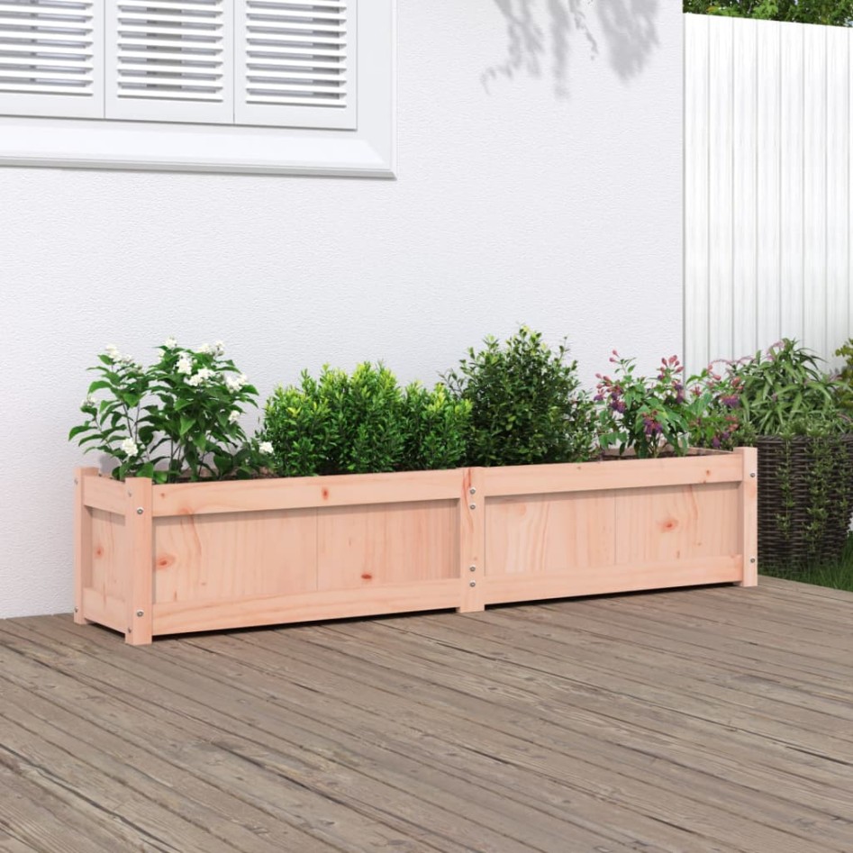 Jardinera madera maciza de abeto Douglas 150x31x31