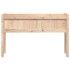 Jardinera con patas madera maciza de pino 110x31x70