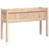 Jardinera con patas madera maciza de pino 110x31x70