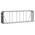 Leñero de acero galvanizado marrón 300x45x100