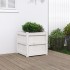 Jardinera madera maciza de pino blanco 50x50x50