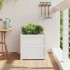 Jardinera madera maciza de pino blanco 50x50x50