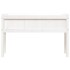 Jardinera con patas madera maciza de pino blanco 110x31x70