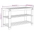 Zapatero de 3 niveles bambú 70x27,5x45