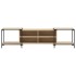 Mueble de TV madera de ingeniería roble Sonoma 203x37x50