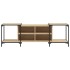 Mueble de TV madera de ingeniería roble Sonoma 153x37x50