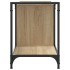 Mueble de TV madera de ingeniería roble Sonoma 153x37x50