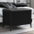 Banco con almacenaje madera de ingeniería negro 62x42x45