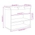 Banco zapatero madera de ingeniería roble Sonoma 62x32x50