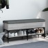 Banco zapatero madera de ingeniería gris Sonoma 102x32x45