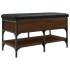 Banco zapatero madera de ingeniería marrón roble 82x42x45