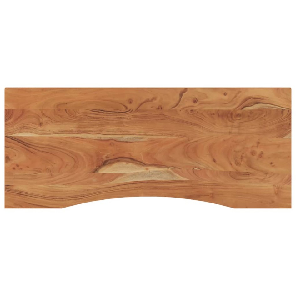 Tablero de escritorio rectangular madera acacia 110x50x2,5