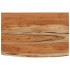 Estante pared rectangular madera acacia borde vivo 70x40x2,5