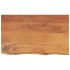Encimera de baño rectangular madera maciza acacia 90x60x2,5