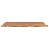 Encimera de baño rectangular madera maciza acacia 90x60x2,5