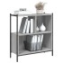 Estantería madera de ingeniería gris Sonoma 72x28x77,5