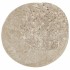 Alfombra pelo largo aspecto brillante ISTAN beige Ø 160