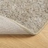 Alfombra pelo largo aspecto brillante ISTAN beige Ø 160