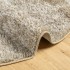 Alfombra pelo largo aspecto brillante ISTAN beige Ø 160