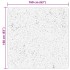 Alfombra de pelo corto suave lavable HUARTE crema 160x160