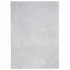 Alfombra de pelo corto suave lavable HUARTE gris 140x200