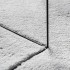 Alfombra de pelo corto suave lavable HUARTE gris 140x200