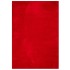 Alfombra de pelo corto suave lavable HUARTE rojo 140x200
