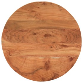 Tablero de mesa redondo madera maciza de acacia Ø50x2,5