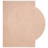 Alfombra de pelo corto suave lavable HUARTE rosado 140x200