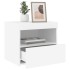 Mesita de noche con luces LED blanco 50x40x45