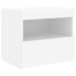 Mesita de noche con luces LED blanco 50x40x45