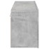 Mueble para TV de pared gris hormigón 100x30x41