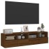Muebles de pared para TV 2 uds madera roble marrón 60x30x30
