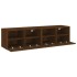 Muebles de pared para TV 2 uds madera roble marrón 60x30x30