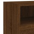 Muebles de pared para TV 2 uds madera roble marrón 60x30x30