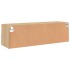 Mueble de pared TV madera ingeniería roble Sonoma 100x30x30