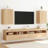 Muebles de TV de pared 2 uds madera roble Sonoma 40,5x30x60