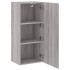 Mueble TV de pared madera ingeniería gris Sonoma 40,5x30x90