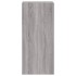 Mueble TV de pared madera ingeniería gris Sonoma 40,5x30x90