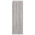 Mueble TV de pared madera ingeniería gris Sonoma 40,5x30x90
