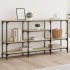 Mesa consola madera de ingeniería roble Sonoma 160x29x80