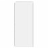 Mueble de TV de pared con luces LED blanco 40,5x35x80